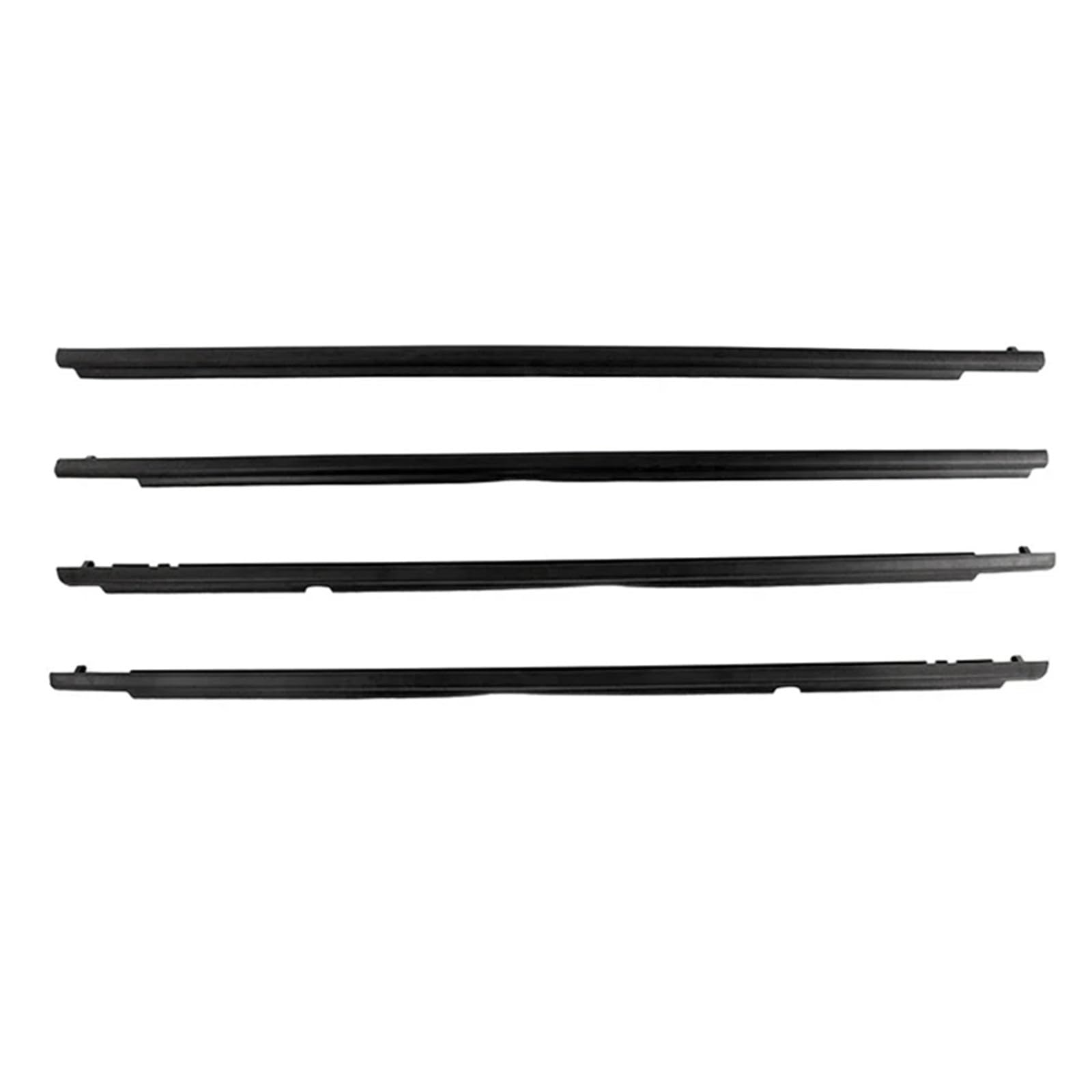 Glilar Black Automotive Window Seals Compatible With Toyota For Corolla 2008 2009 2010 2011 2012 2013 Car Door Window Glass Weatherstrip Trim Waterproof Seals 7571002210(Black)