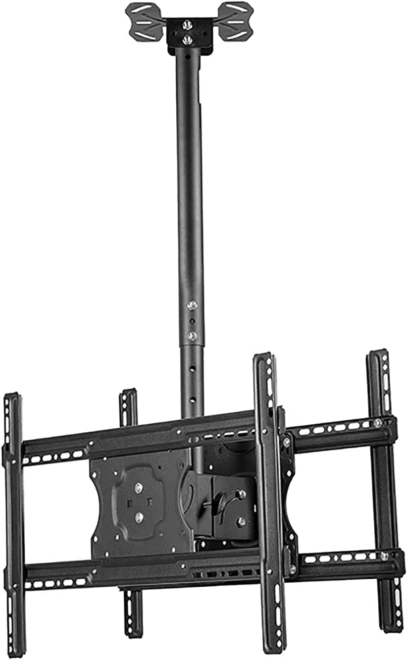 Adjustable Wall/Ceiling TV Mount Telescopic & Swivel Design Fits 3265 Inch TVs Max Load 88 lbs HeightAdjustable Bracket for Optimal Viewing Angle