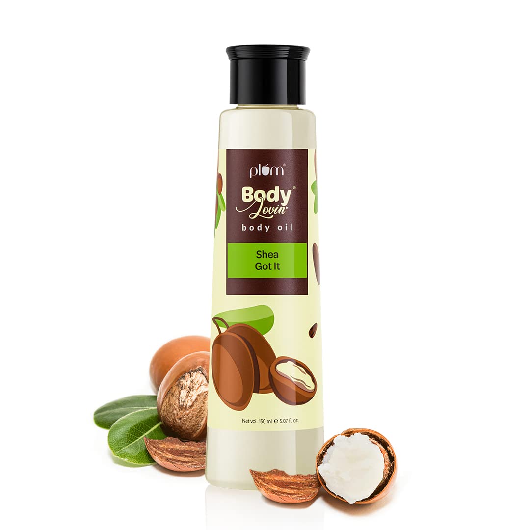 Plum BodyLovin’ Shea Got It Body Oil | Normal to Dry Skin | Deep Moisturization | Instant Glow