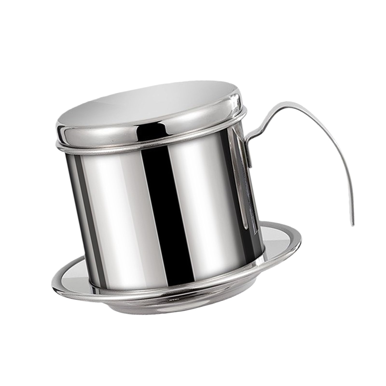 Kalttoy Stainless Steel Coffee Dripper Portable & Dishwasher Safe Quick Brewing Filter for Travel Camping Portable Pouring Over Coffee Maker