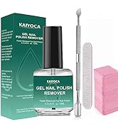 Permanente nagellakremover met nagelriemschuiver + nageldoek + zandvijlen, snel en eenvoudig verw...