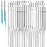 Singhoow 500 Pcs 9 Inch Disposable Pasteur Glass Pipette, Disposable High-Transparency Borosilicate Glass Pasteur Droppers, Laboratory-Grade Pipettes
