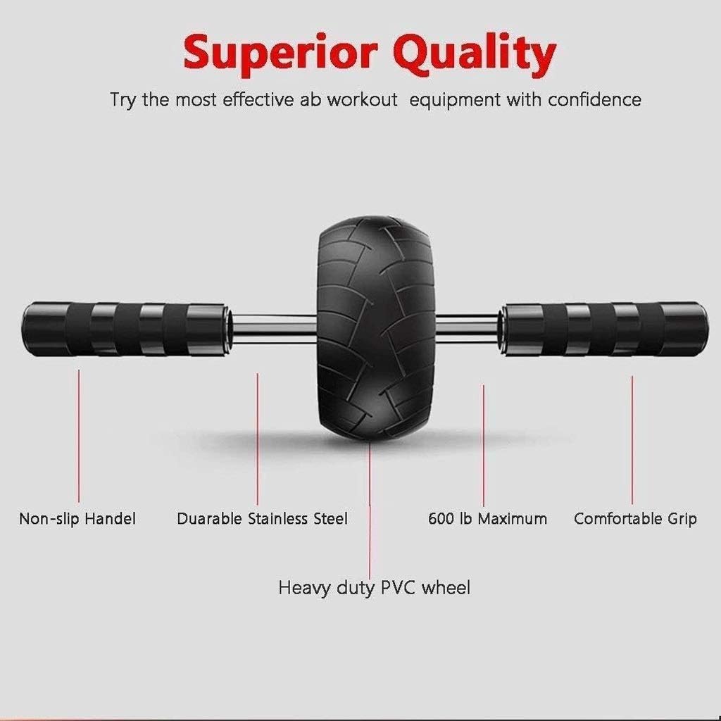 Abdominal Muscle Wheel, Workout Equipment- Exercise Wheel for Abs Abdominal Exercise Family Office Fitness Exercise