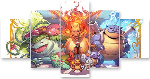 Pokémon Canvas Poster Art