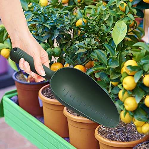 Pá de Jardim | Ferramenta de jardim pequena espátula | Pá de jardim graduada Pá de mão Colher de ped