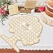 Personalized Family Tree Wedding Guest Book Alternative Custom Puzzle Wedding Guestbook Decor Rustic Wedding Decorations for Reception Tree of Life Wood Guest Book for Baby Shower Anniversary