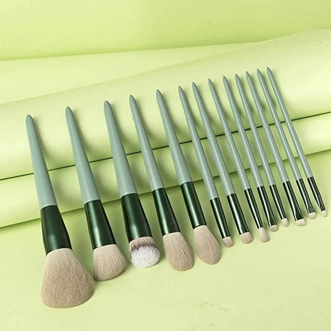 ELITEWAVE 13 Pcs Makeup Brushes Set, Soft Concealer, Eyeshadow, Foundation, Blush, Lip, Eyebrow Brushes Set for Face Make-up, Cosmetic Tools Kit - (Multicolor)-image-29