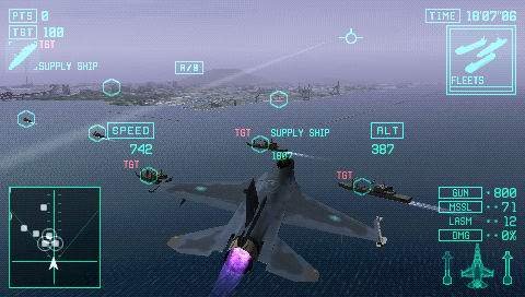 Ace Combat X Skies Of Deception Psp - vue 7