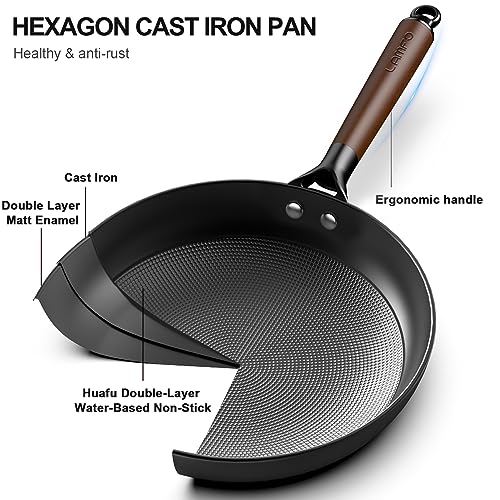 Cast-Iron-Skillet12Inch-Nonstick-Frying-Pan-Skillet-with-Removable-HandlePFAS-FreeEgg-Pan-NonstickOven-Safe-Dishwasher-Safe