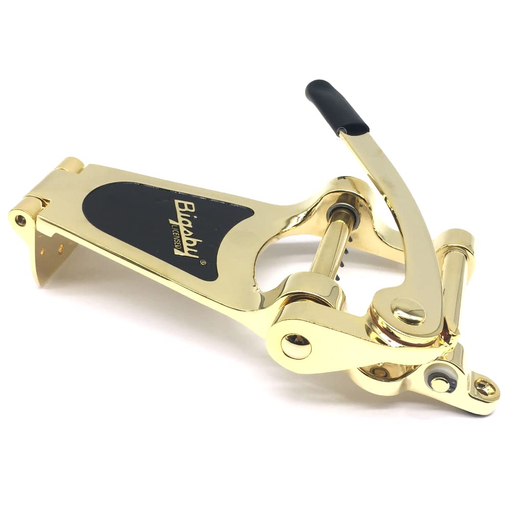 Ponte tremolo Bigsby B70 vibrato GOLD dourado para archtop