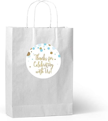 Miniatura 3 de Andaz Press azúl bebé brilltante dorado para Baby Shower colección de fiesta, 1