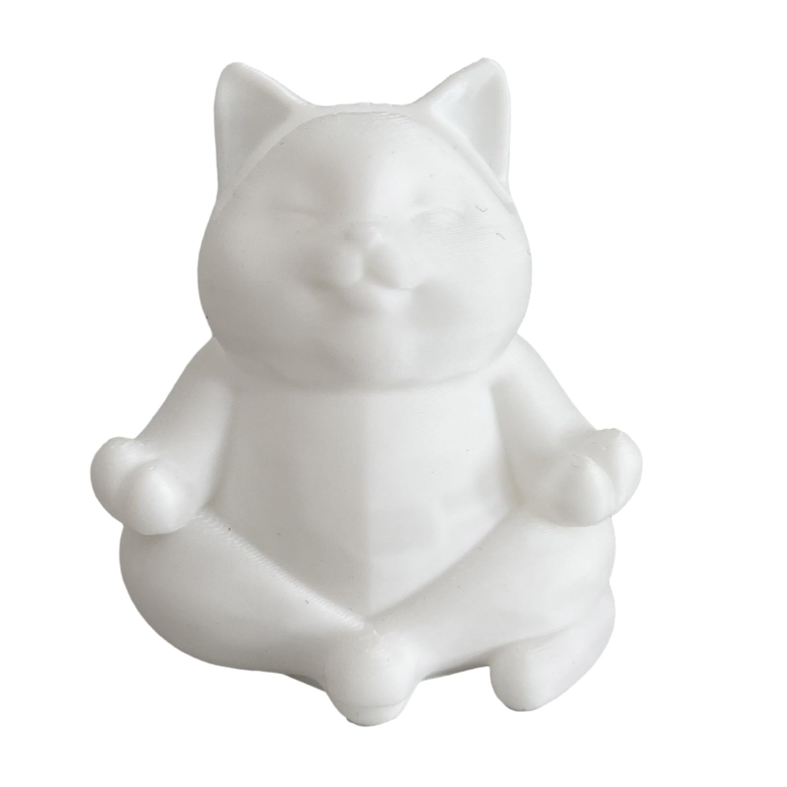 Glifora Cute Cat Glasses Holder - 3D Printed Animal Spectacle Display Stand, Desk Eyeglasses Organiser for Home, Office, Bedside and Nightstand