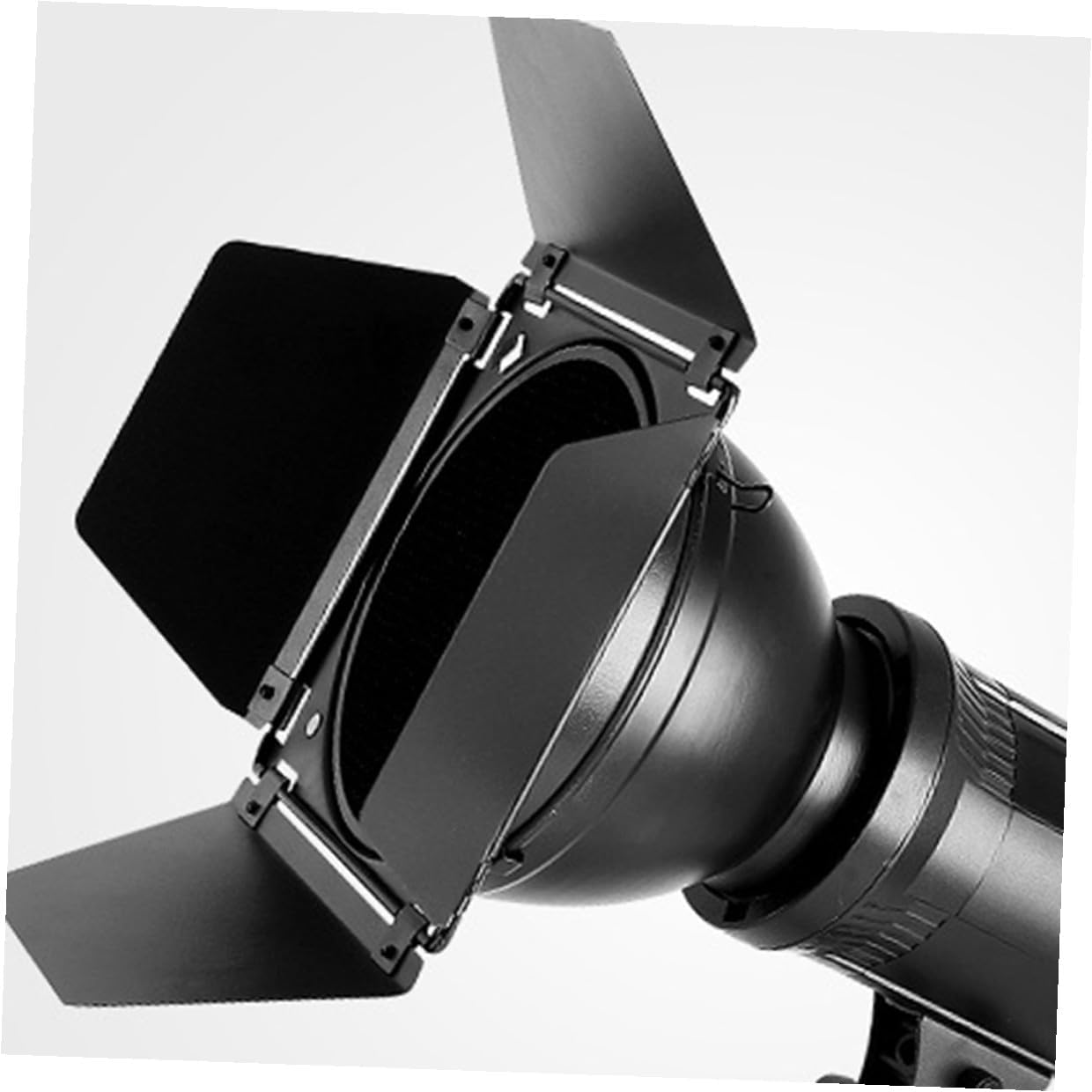 Photography Lamp Four-Panel Light Shield Honeycomb Cover and Color Gel Filter Set for 18cm Flash Lighting Accessories for Studio and Outdoor Photo Shoots