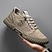 Summer Shoes for Men Fashion Ultra Light Chunky Heel Non Slip Canvas Sneakers Cushioned Hiking Plus Size Running Shoes