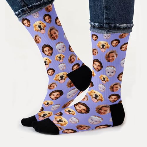 Custom Pajamas Sets with Faces for Cat Dog Mom Personalized Pet Funny Pajamas with Photos4