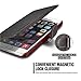 iPhone 6S Plus Case, Verus [Layered Dandy][Black] - [Premium Leather Wallet][Slim Fit] For Apple iPhone 6 6S Plus 5.5