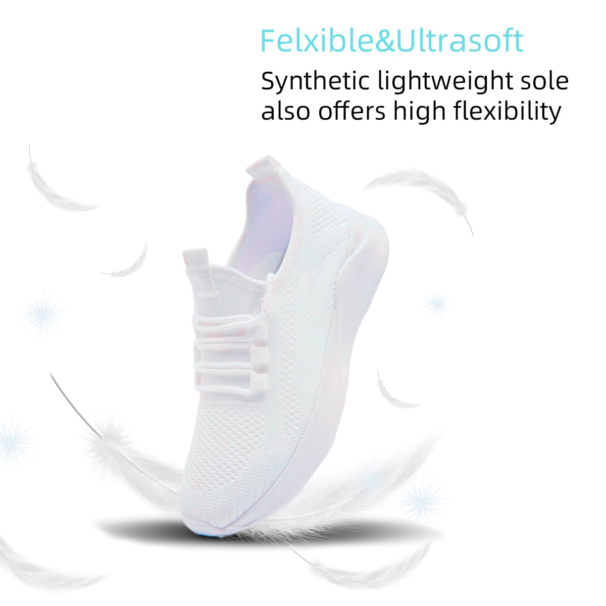 Damen Sneaker Straßenlaufschuhe Atmungsaktiv Walkingschuhe Outdoor Freizeit Sportschuhe rutschfest Turnschuhe Running Shoes