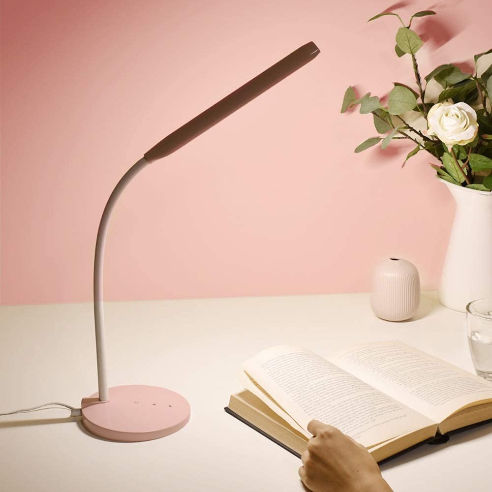 Lampe de bureau LED protection des yeux princesse rose lecture - 8
