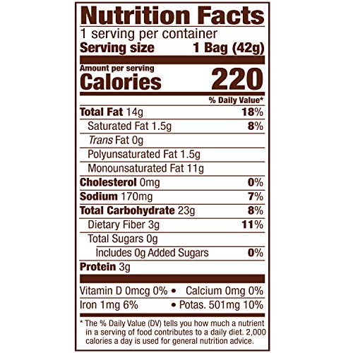 Image of Kettle Brand Potato Chips, Sea Salt, 1.5 Oz (Pack of 2)