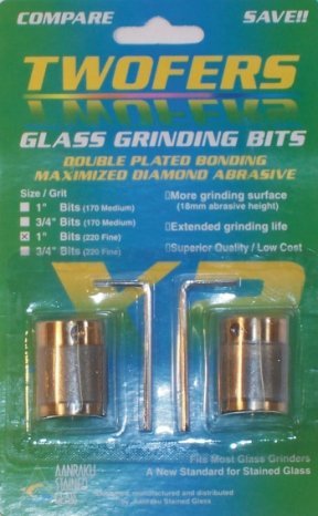 Aanraku 1" TWOFERS 2 bit set - 220 fine grit