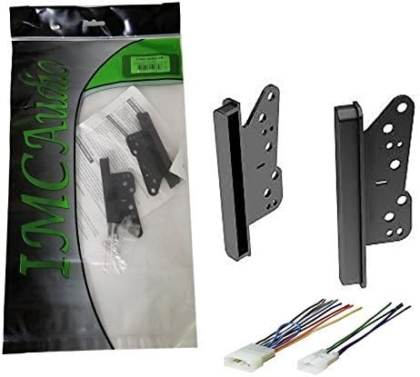 Double Din Dash Kit for 2007-2017 Toyota Yaris to Install Stereo Radio with Wire Harness