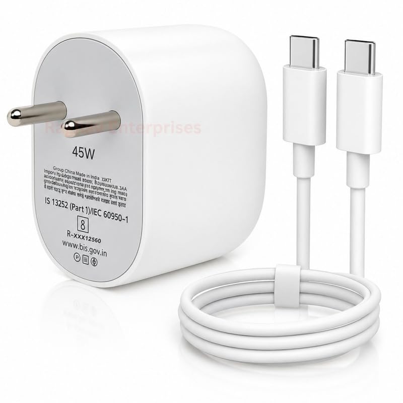 Image of 45W USB Type C Fast Charger Adapter Compatible with Google Pixel 10 /10pro /9 /9pro /9a /8 /8a /7 /7a /6 /6a /5 /5a, Pro & Other Type-C - JN WH