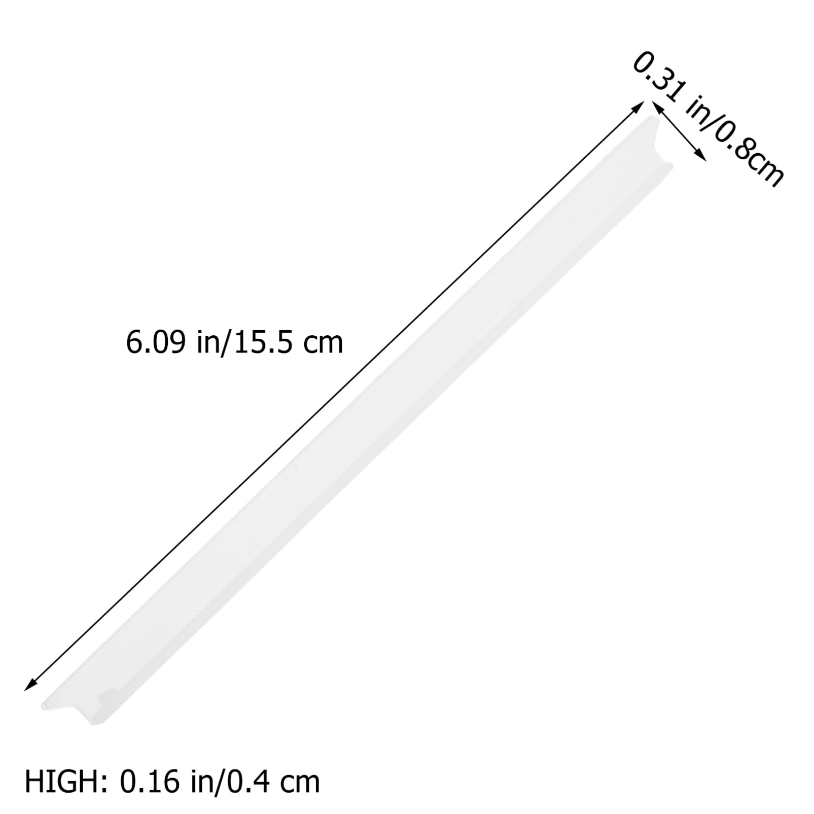 BESTYASH Large Small Window Squeegee Silicone Strip Replacement for Window Cleaning