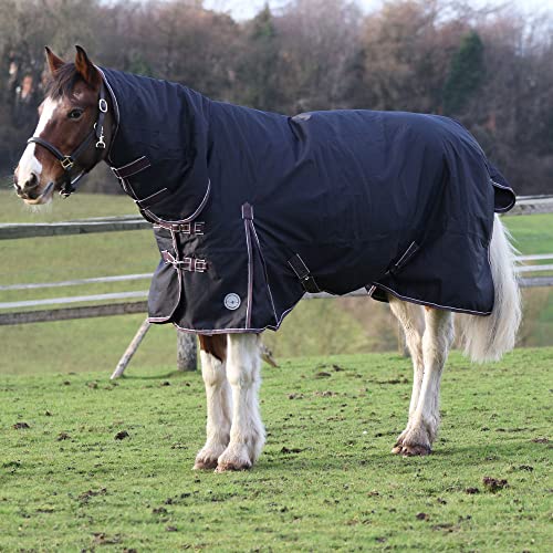 Heavyweight Winter Horse Turnout Rug 350 GSM Horse Rug Waterproof Horse Turnout Rug Horse Rug Horse Winter Blanket (7'0'') - Image 2