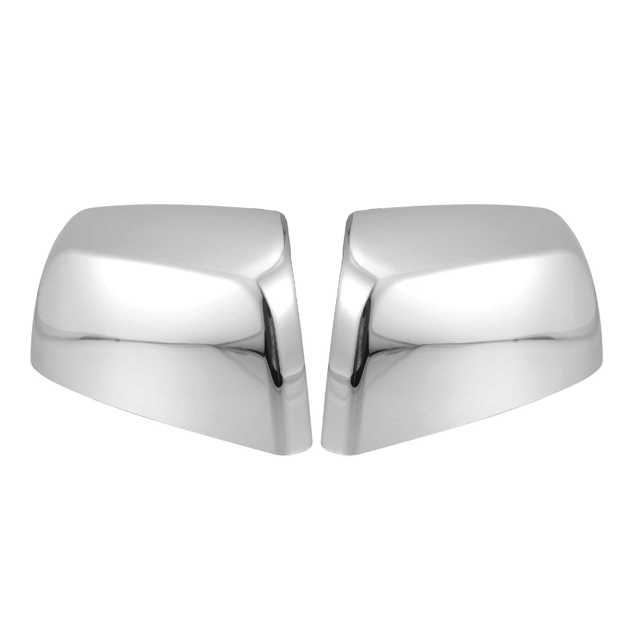 X AUTOHAUX 1 Pair Car Exterior Chrome Plated Mirror Cover Full Mirror Cover Covers Cap Overlay for Nissan Frontier 05-18 for Nissan Pathfinder 05-12