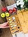 Radiant Royals Premium 19-Accessories Extra Large Cheese Plate Board with Wine & Cheese Accessories, Serving Forks and Cheese Knives, House Party, Unique Housewarming Gift
