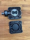 Bike Pedal Platformer Compatible for Wahoo Power Link Also speedplay Zero one. The Center Pedal not Included.