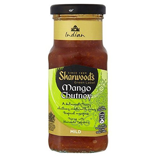 Sharwood's - Chutney de mango - Bote de 227 g - Pack de 2 unidades