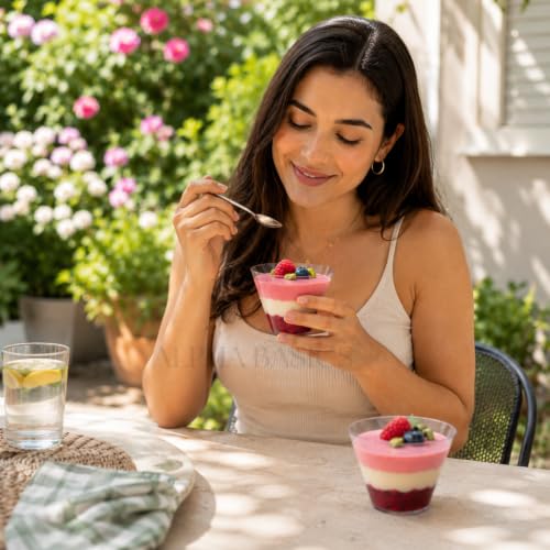 Image of Alpha Basics 160Ml Pl (Pack of 20) Transparent Pudding Dessert Cup - Glass