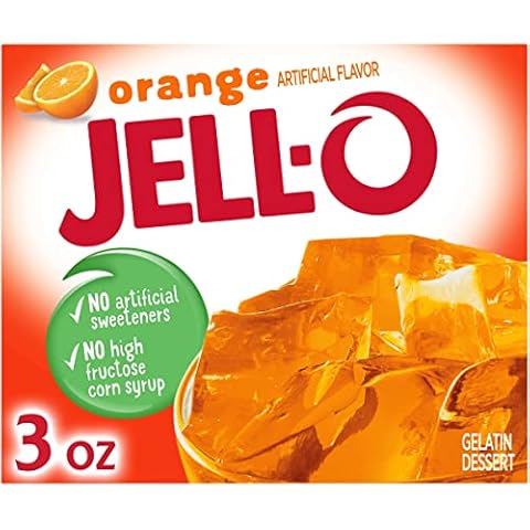 Jell-O Orange Gelatin Dessert 85g Cover