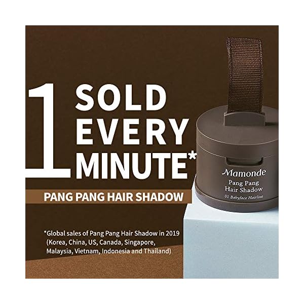 Mamonde Pang Pang Hair Shadow Hair Line Makeup Concealer 01 Baby Face Hairline, 3.5 g
