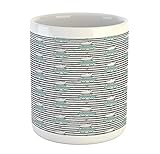 N\A Taza Safari, Cebra Feliz de Pelo Punk Bailando en su Cun