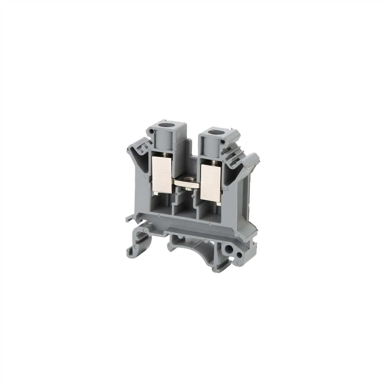 50 pièces UK10N vis traversée 10MM fil connecteur électrique DIN Rail bornier UK 10N(Green)