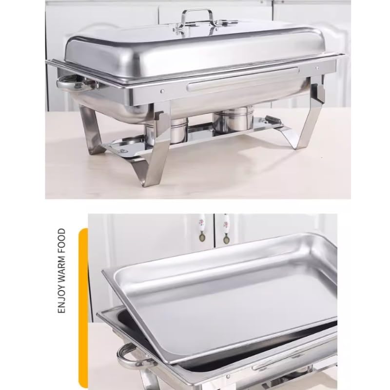 Set da 4 scaldavivande for Buffet Gold Chafing Dish
