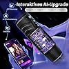 Honeyexp Masturbator AI-Interaktion Masturbieren für Männer mit 7 Modi Teleskopfunktion und Rotation, Sex Spielzeug für die Männer, Penis App-Steuerung LCD Display Masturbatoren #2