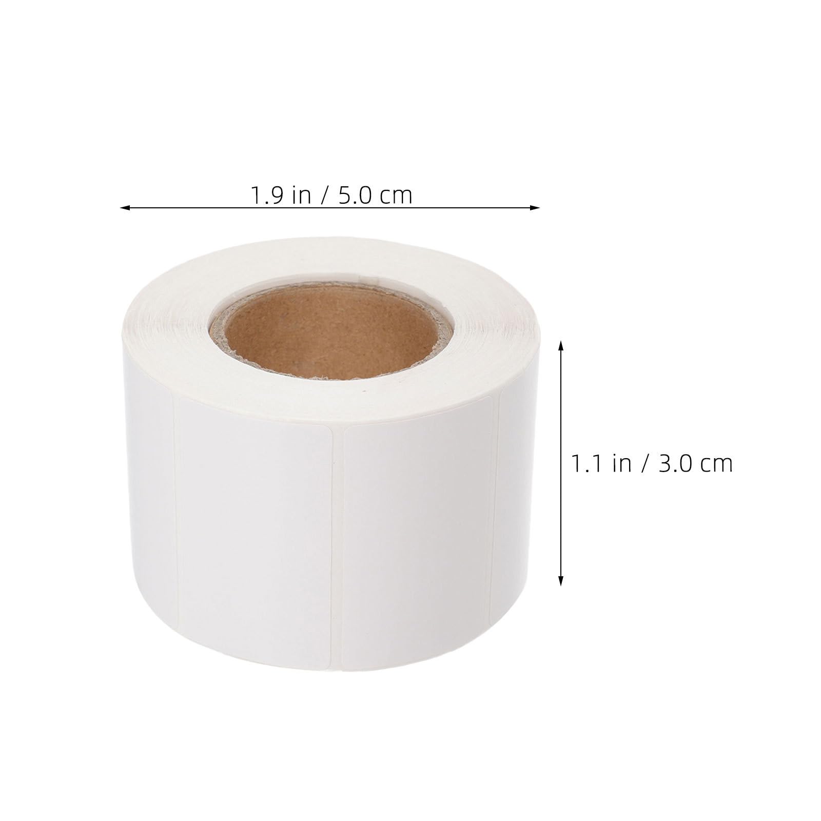 Toddmomy 3 rotoli di etichette termiche per spedizioni - Qualità professionale | Etichette termiche 2x1, stampa nitida, compatibili con la maggior parte delle stampanti, 800 fogli/rotolo