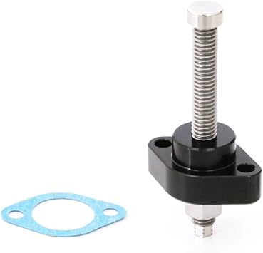 MC MOTOPARTS أسود CNC يدوي سلسلة شد الكام متوافق مع النينجا 250R 08-13 09 10 11 12