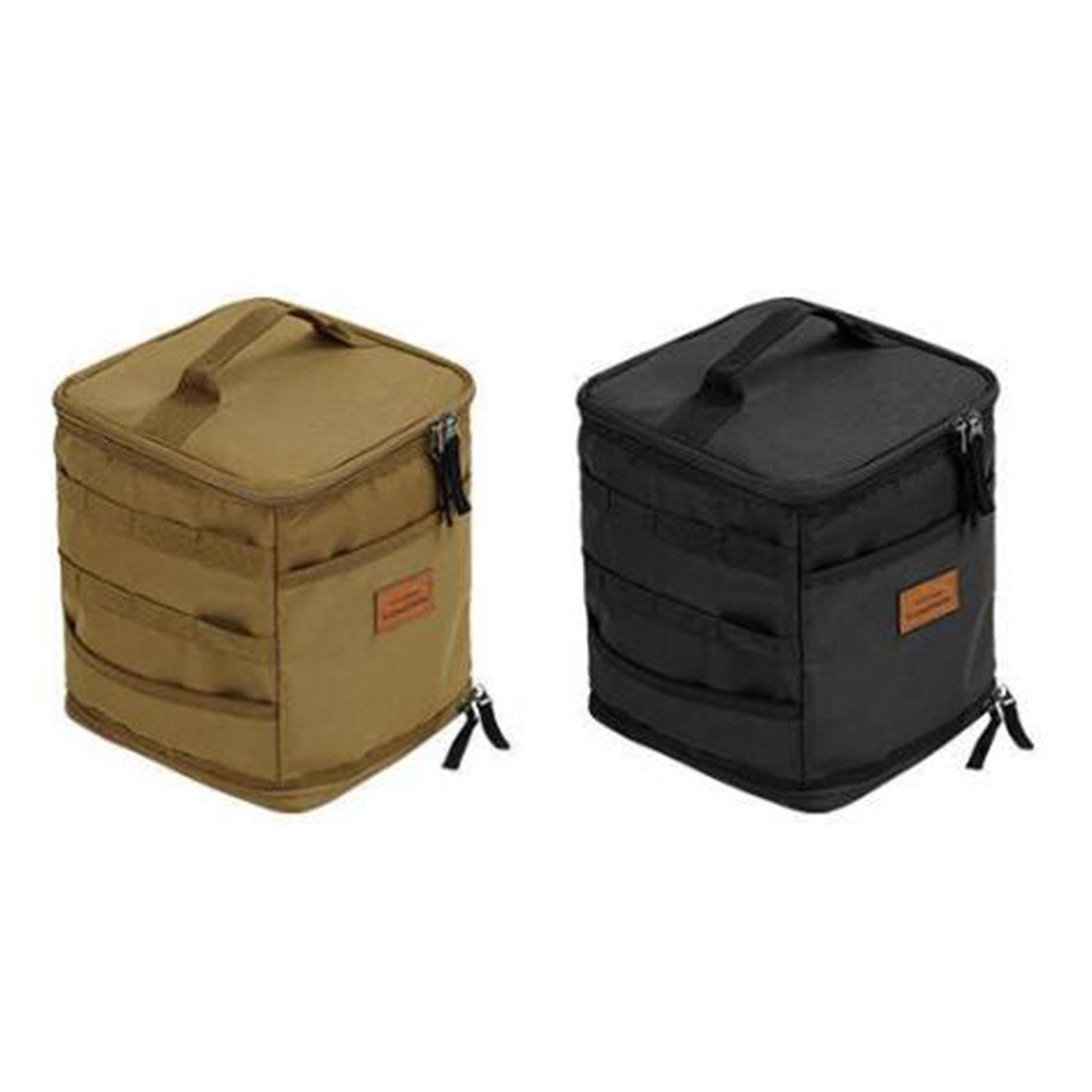 F Fityle Picnic Mochila Organizadora de Utensilios Bolsa para de Gas Funda Porta Cubiertos Material Oxford Impermeable Adecuada para Actividades