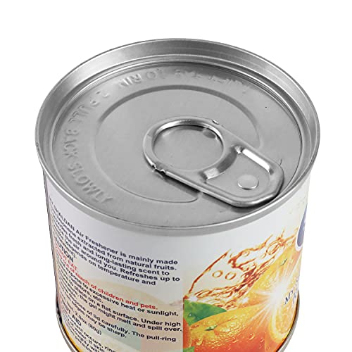 Image of Auto Dynasty My Shaldan Japanese Room /Car Limonene Gel Natural Air Freshener Cans, Orange Scent, 80g