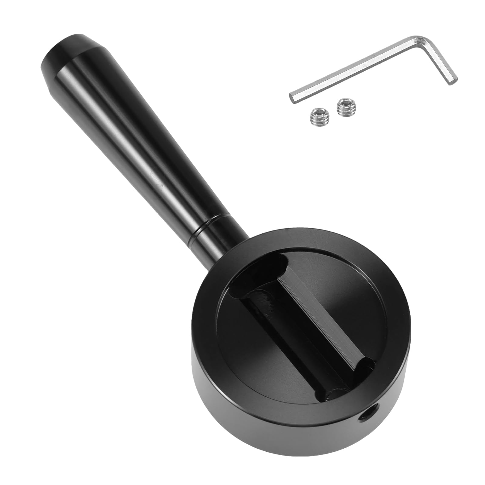 Aluminium Steam Lever Replacement Espresso Machines Steam Lever Wide Compatibility Coffee Machine Conversion Lever for Breville Sage 870/875/876 (1, Black)