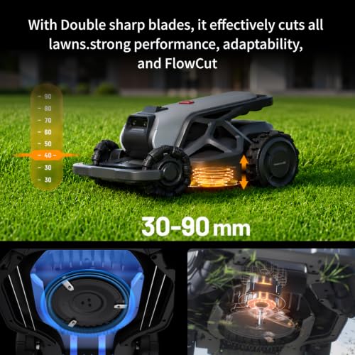 Image of TRON SE Robot Lawn Mower,Wire-Free for 0.37 Acre,65% Slope