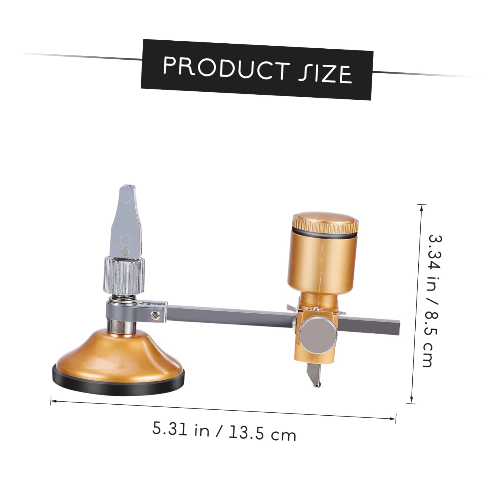 2piezas Cortador De Vidrio Profesional De Diamante Herramienta Multifuncional Para Cortar Vidrio Botellas y Espejos Compacto Para Proyectos De Bricolaje y Decoración Del Hogar