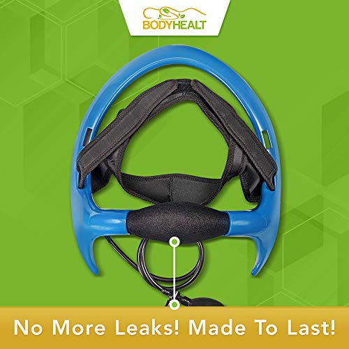 Cervical Traction Device, Neck Exerciser - Posture Neck Exercising Cervical Spine Hydrator Pump | Neck Traction Device |Relief for Stiffness, Relieves Neck Pain, Neck Curve Restorer| Posture Corrector - Thumbnail 7