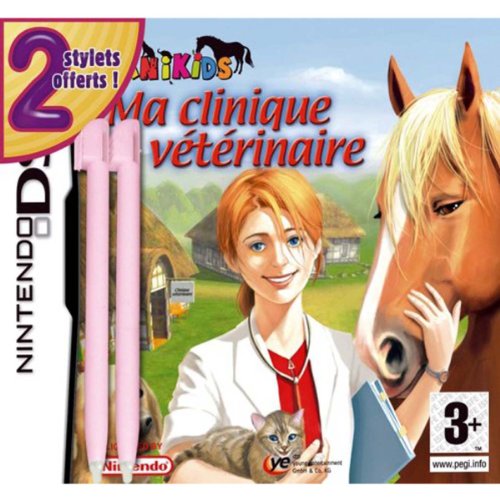 Ma clinique vétérinaire + 2 stylets pour console portable DS