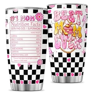 Tumblers Women Cups Checkered Coffee Mama Funny Day For Mothers Modern Simple Simply Handle, Mom Nutrition Facts, Tumbler 20 Oz With Lid And Straw, Best Mom Ever Gifts Tumblers Women Cups Checkered Coffee Mama Funny Day For Mothers Modern Simple Simply Handle Mom Nutrition Facts Tumbler 20 Oz With Lid And Straw Best Mom Ever Gifts