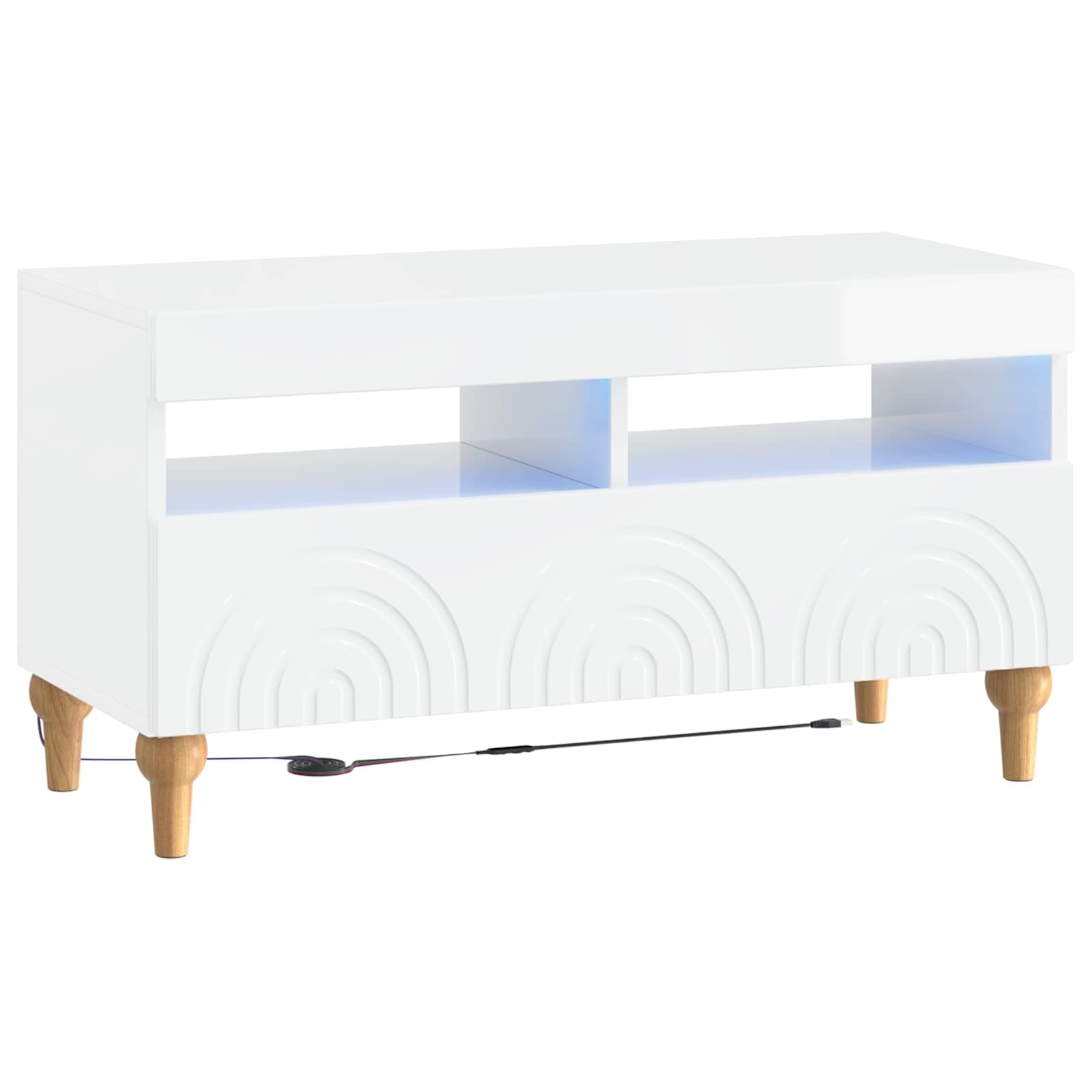 vidaXL Szafka na Telewizor LED ALKMAAR 81 x 35 x 43 cm